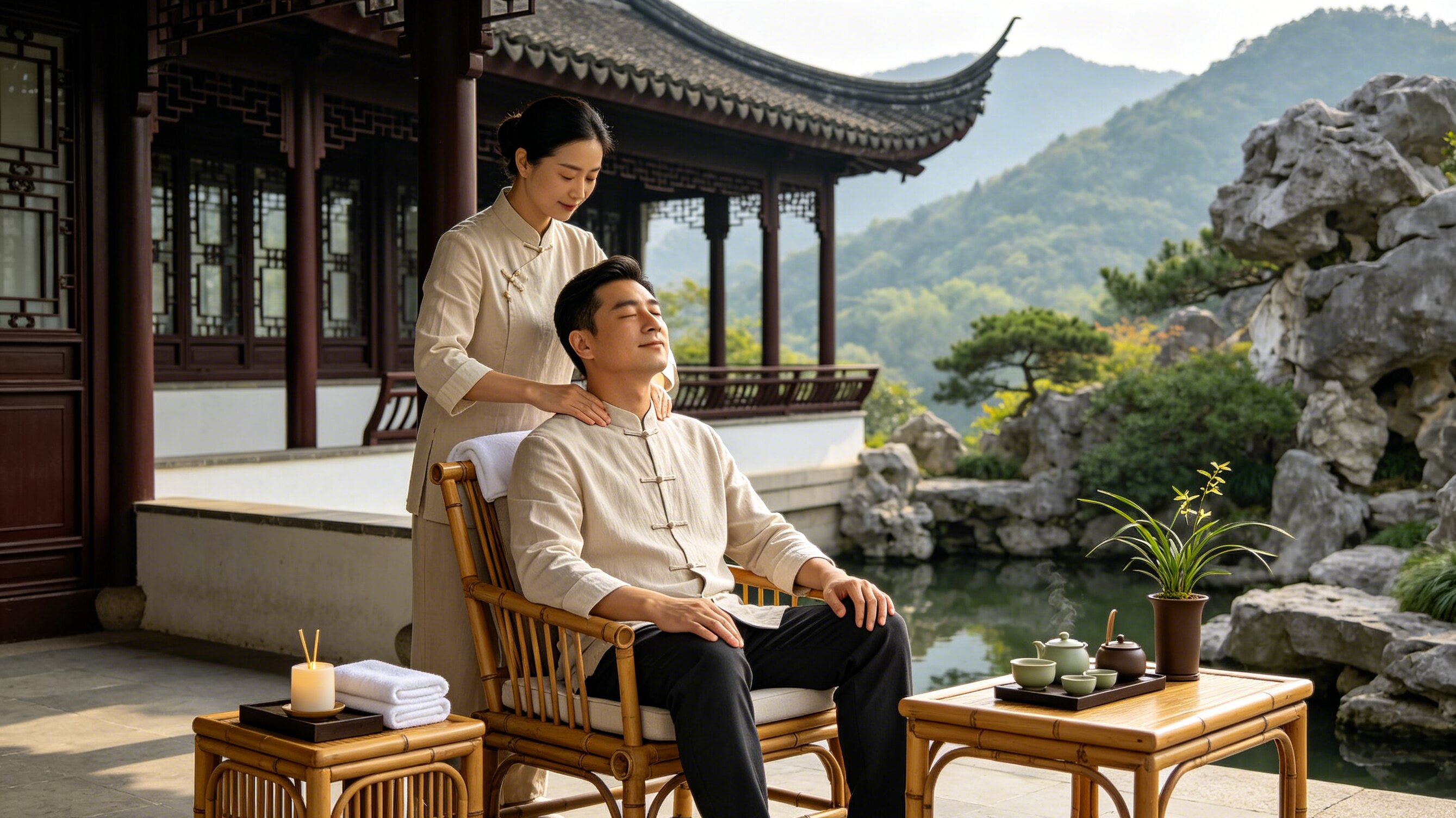 Traditional Chinese massage techniques